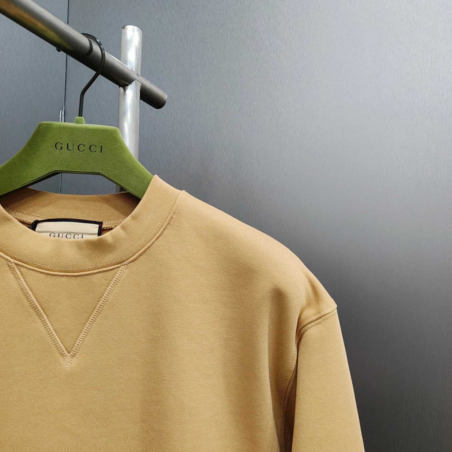 Gucci Cotton Jersey Sweatshirt With Web - Jeupeter