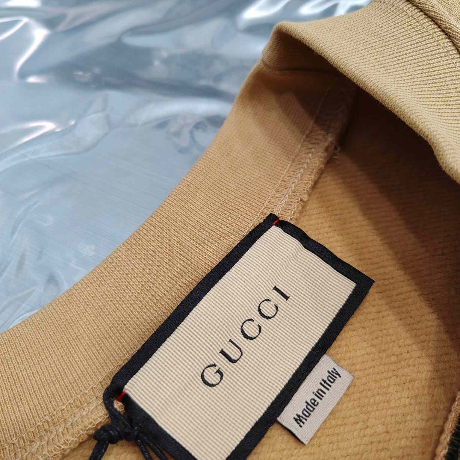 Gucci Cotton Jersey Sweatshirt With Web - Jeupeter