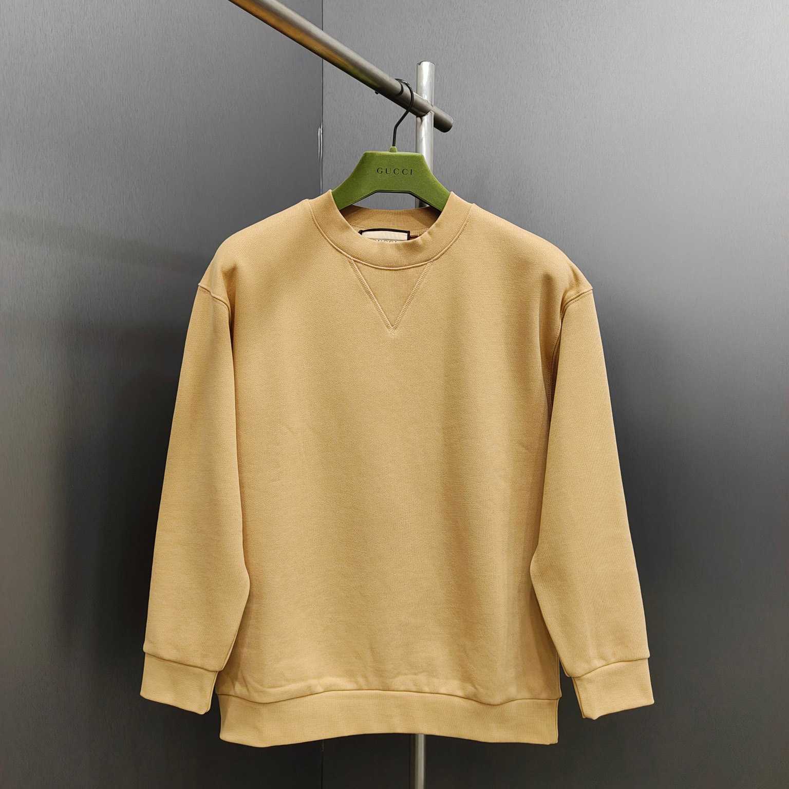 Gucci Cotton Jersey Sweatshirt With Web - Jeupeter