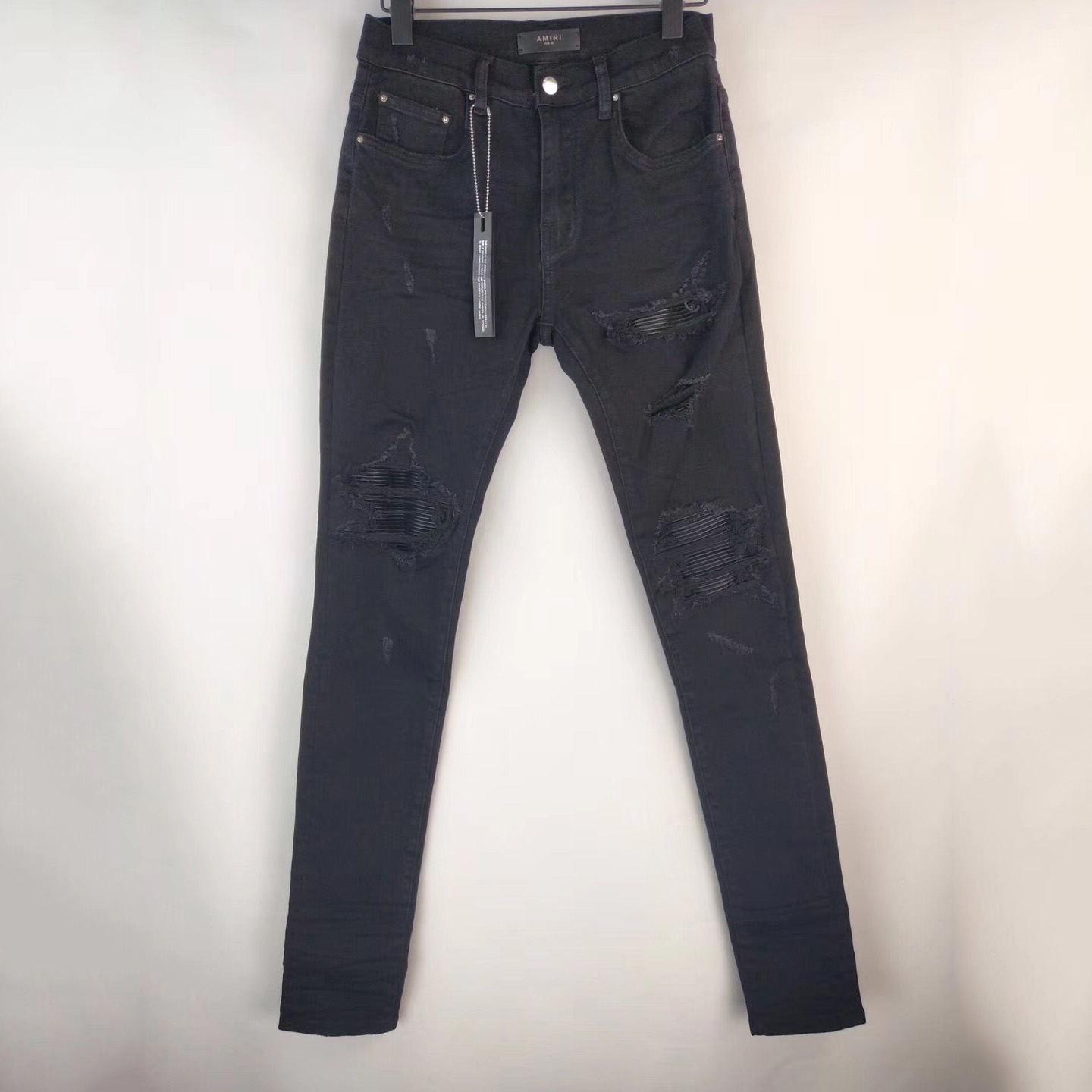 Amiri Art Broken Jeans Hm205 - Jeupeter