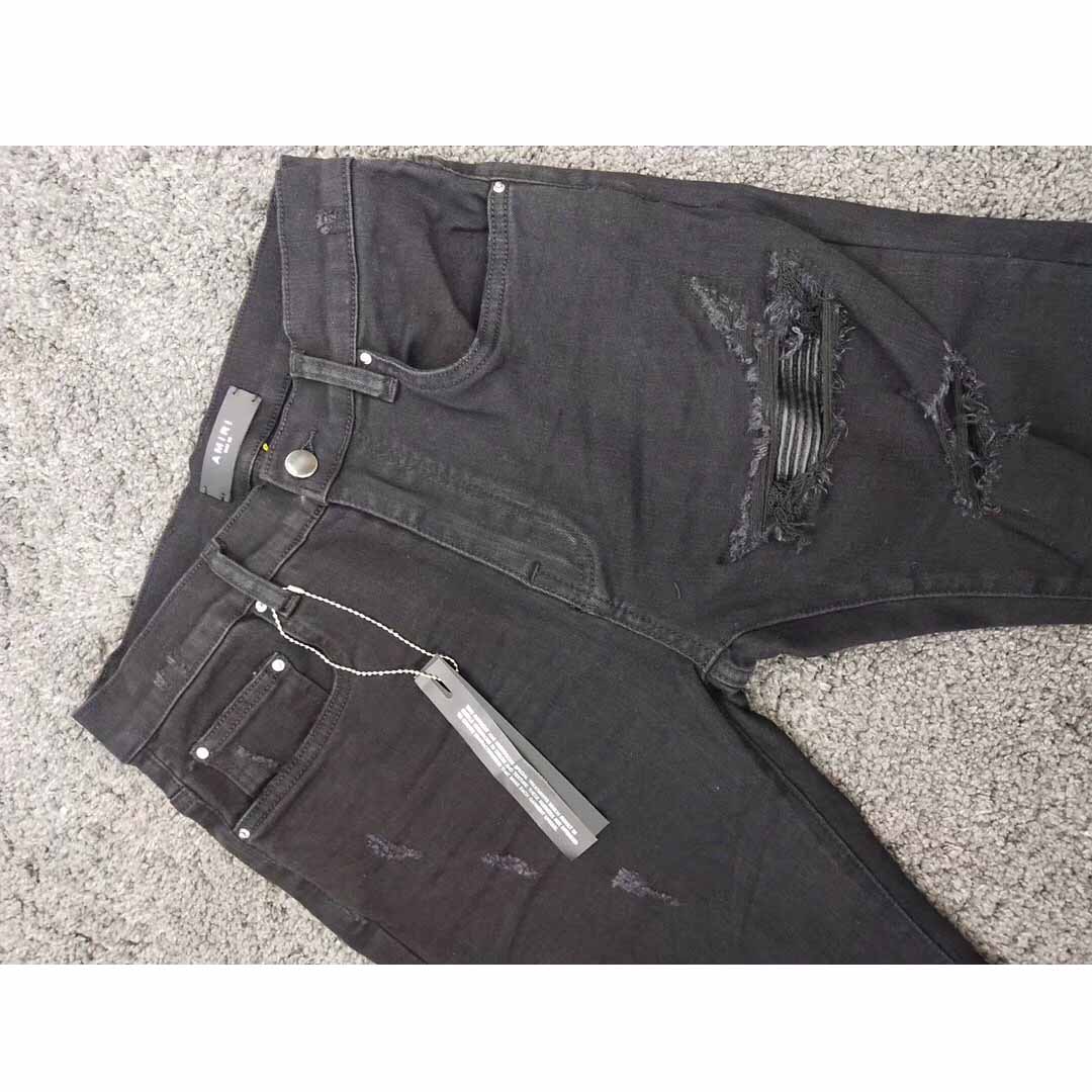 Amiri Art Broken Jeans Hm205 - Jeupeter