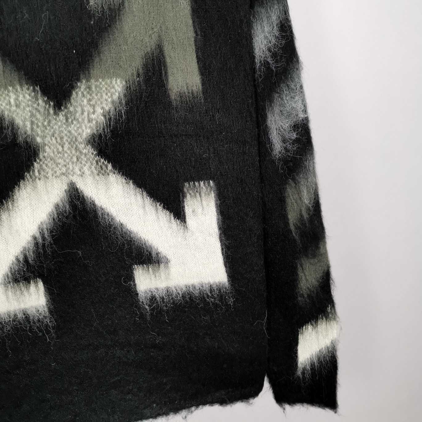 Off White Brushed Mohair Knitwear - Jeupeter