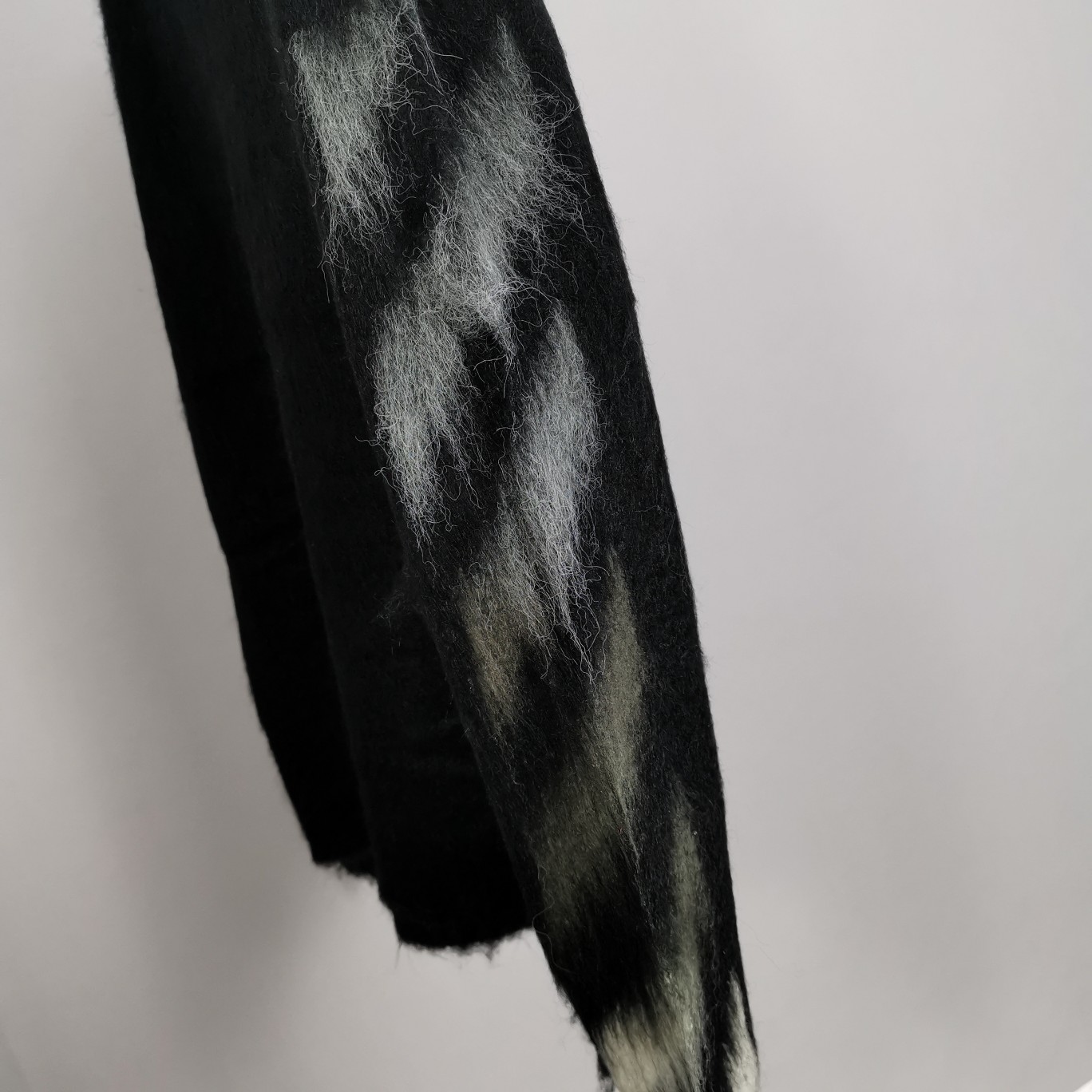 Off White Brushed Mohair Knitwear - Jeupeter
