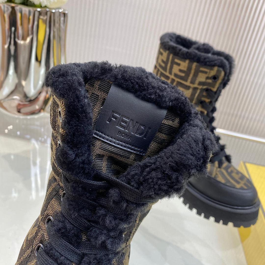 Fendi Signature Biker Boots - Jeupeter