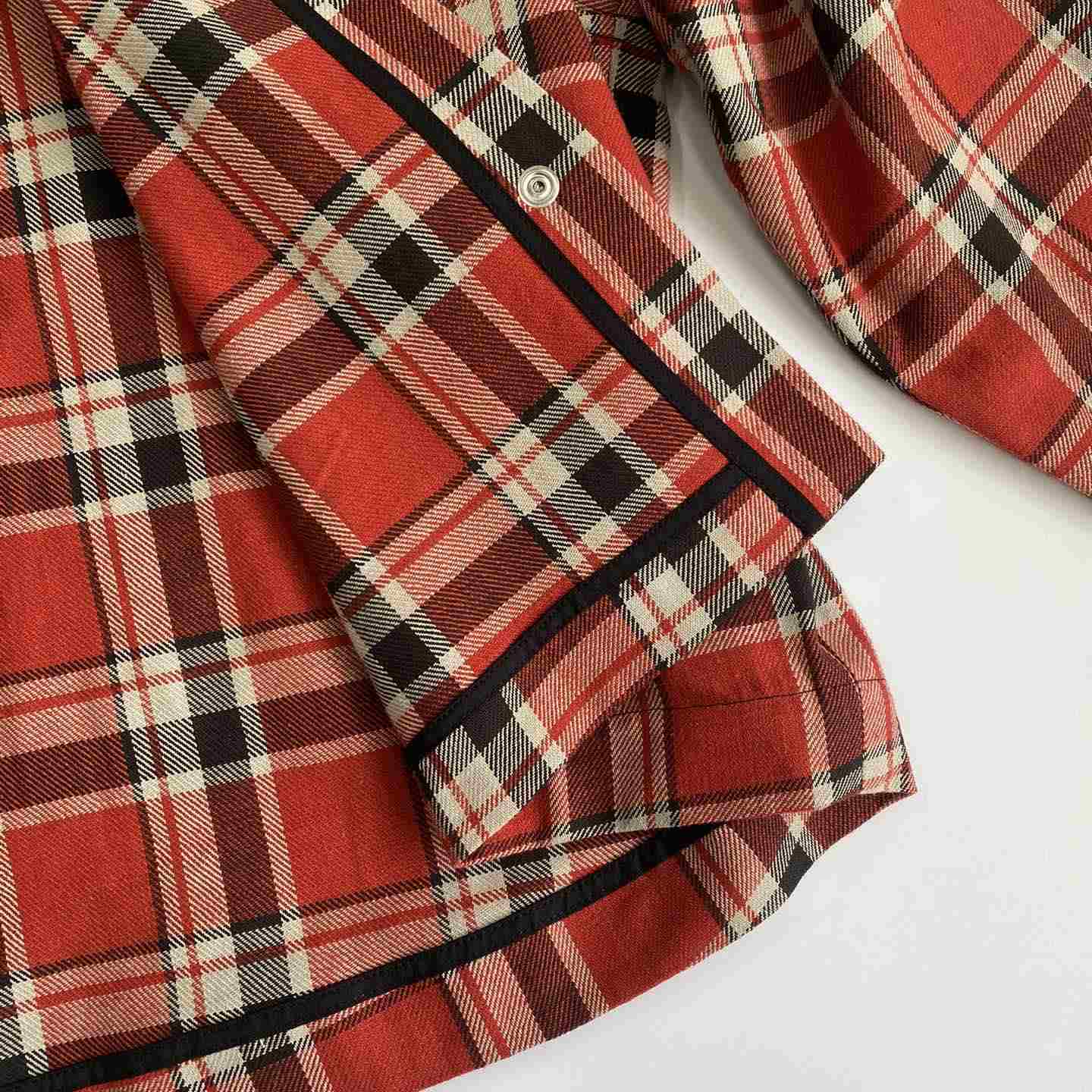 Chrome Heart Check Cotton Poplin Shirt  - Jeupeter