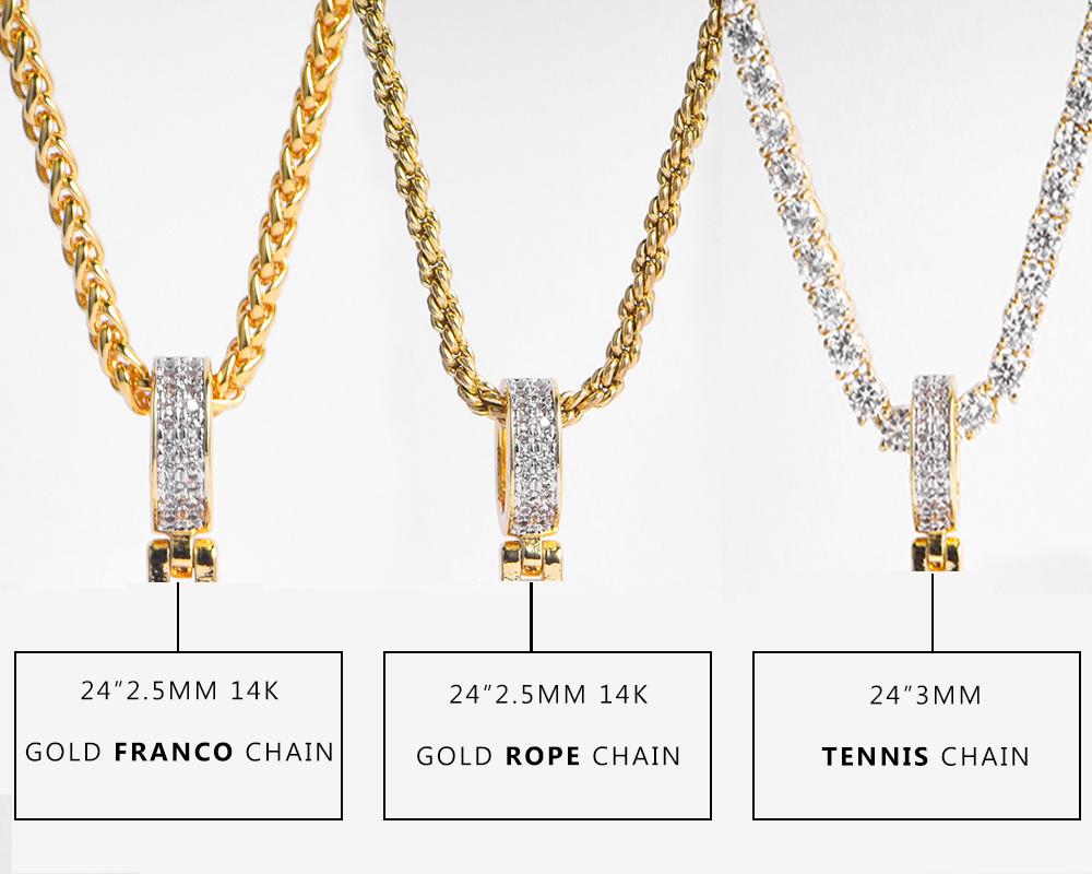 14K Gold Iced Broly Pendant - Jeupeter
