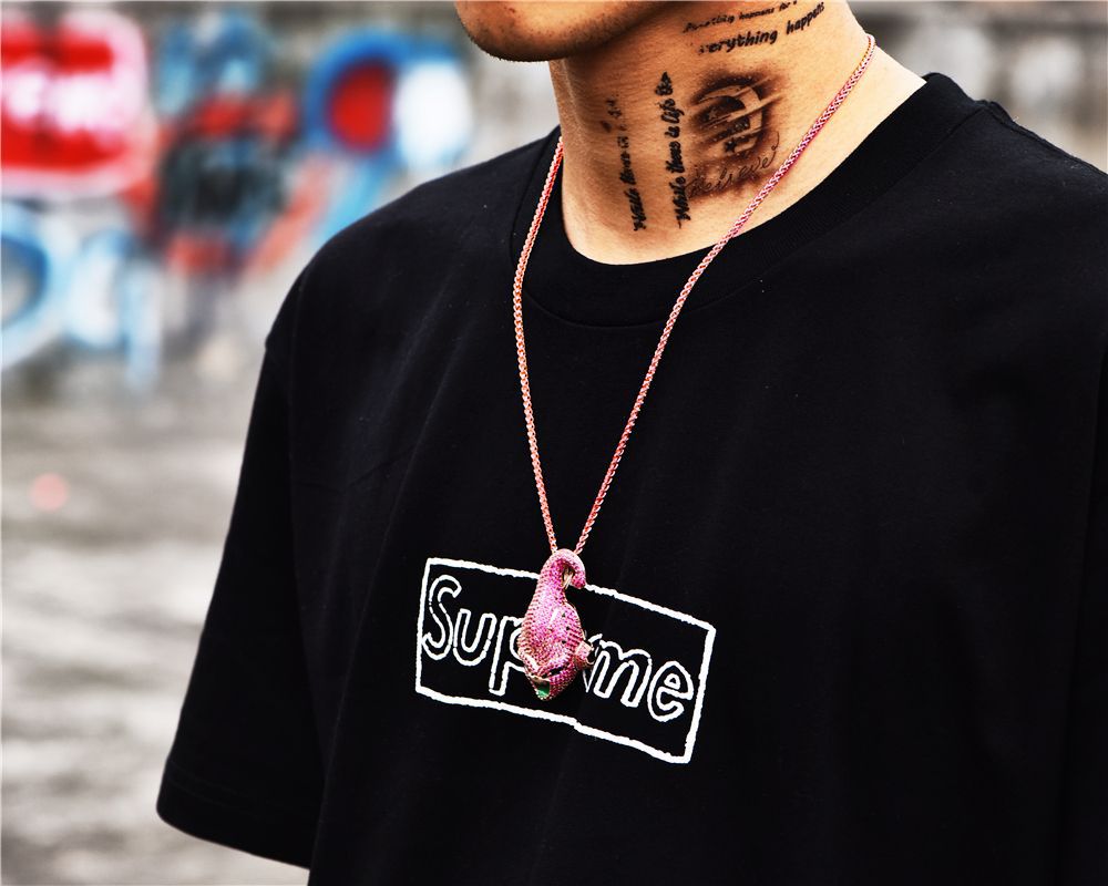 Rose Gold Kid Buu Pendant - Jeupeter